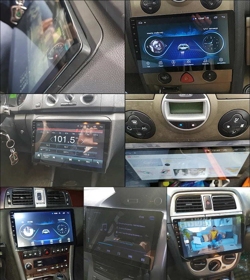 Central Multimídia Universal (2 DIN) - 7´ E 9´ Polegadas (Carplay e Android Auto sem fio)