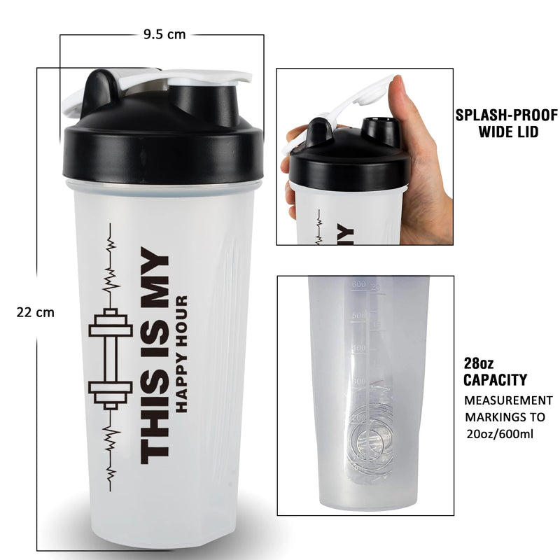 Garrafa Shaker de Proteína - 600ml