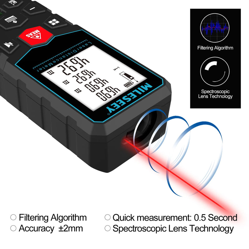 Trena Métrica a Laser - Mileseey